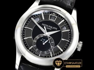 PP0286C - Annual Cal. Moonphase Ref.5205 SSLE Black KMF MY9015 - 01.jpg